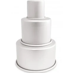 3 Moules Pièce Montée Aluminium Scrapcooking