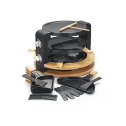 Appareil à Raclette Multifonction, Grill & Crêpière KitchenChef