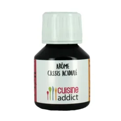 Arôme Alimentaire Cassis Acidulé 58 ml Cuisineaddict