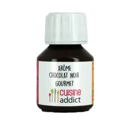 Arôme alimentaire Chocolat Noir Gourmet 58ml Cuisineaddict