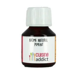 Arôme Alimentaire Naturel Piment 58ml Cuisineaddict