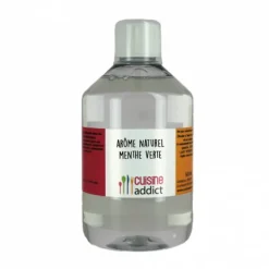 Arôme Alimentaire Naturel Menthe Verte 500 ml Cuisineaddict