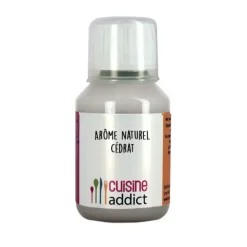 Arôme alimentaire naturel Cedrat 115ml Cuisineaddict