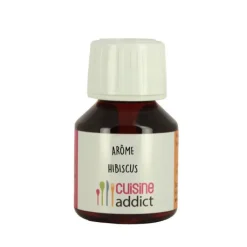Arôme Alimentaire Naturel Hibiscus 58 ml Cuisineaddict