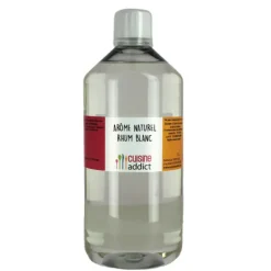 Arôme Alimentaire Naturel Rhum Blanc 1 L Cuisineaddict