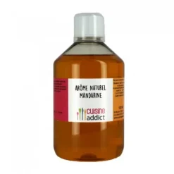 Arôme Alimentaire Naturel Mandarine 500 ml Cuisineaddict