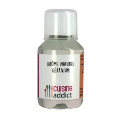 Arôme Alimentaire Naturel Géranium 115 ml Cuisineaddict