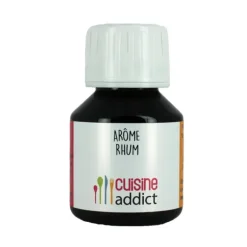 Arôme Alimentaire Rhum Brun 58 ml Cuisineaddict