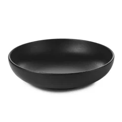 Assiette Creuse Porcelaine Noire 17 cm Adélie Revol