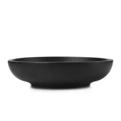 Assiette Creuse Porcelaine Noire 17 cm Adélie Revol