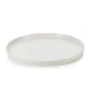 Assiette Plate Porcelaine Ivoire 22 cm Adélie Revol