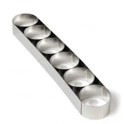 Attelage 6 Cercles à Mousse H 4 cm