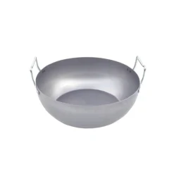Bassine à Friture bombée en tôle 36 cm De Buyer