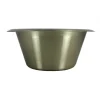 Bassine Pâtissière Ø 16 cm fond plat Inox