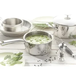 Batterie Cuisine Induction Casserole Inox Ø 16-18-20 cm Milady De Buyer