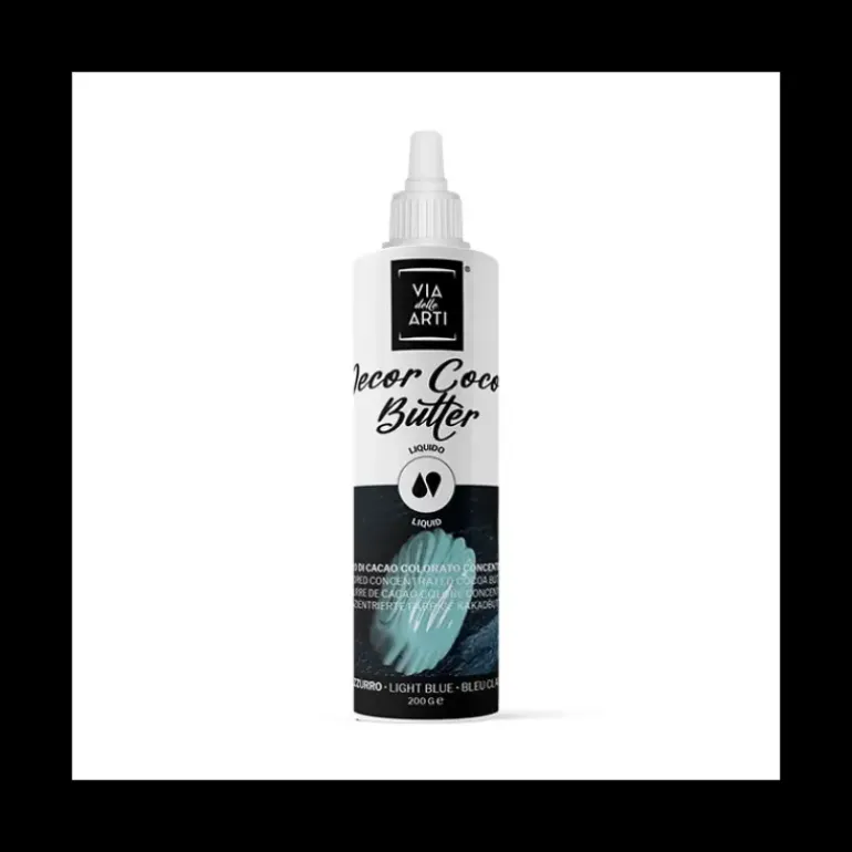 Beurre de Cacao Coloré Bleu Clair 200 g Via delle Arti