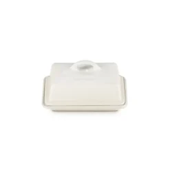 BeurrierCéramique avec Couvercle Meringue Le Creuset