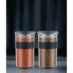 Bocal Plastique 250 ml avec Couvercle (x4) PRESSO Bodum