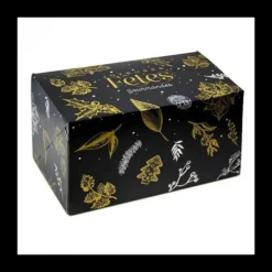 Boîte à Bûche 45 x 11cm Noël Féerique (x25)