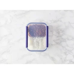 Boîte de Conservation Connectée avec Compartiments 1,45 L Bleu Stor'eat Mastrad