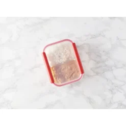 Boîte de Conservation Connectée avec Compartiments 1 L Rouge Stor'eat Mastrad