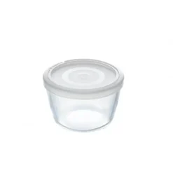 Boîte de Conservation en Verre Ronde 12 cm 0,6 L Cook & Store Pyrex