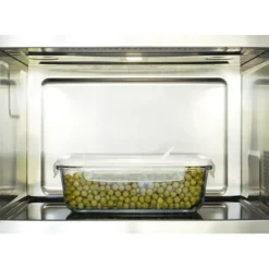 Boîte de Conservation en Verre Rectangle 1,5 L Pebbly