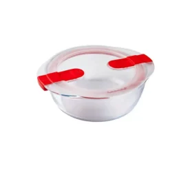 Boîte de Conservation en Verre Ronde 20 cm 1,1 L Cook & Heat Pyrex