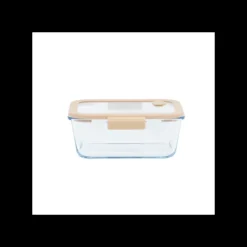 Boîte de Conservation en Verre Sous-Vide 1200 ml Pebbly