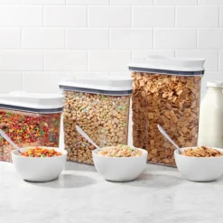 Boîte de Conservation Pop avec Bec Verseur 3.2 L Oxo Good Grips