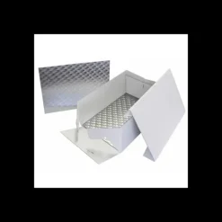 Boîte Pâtissière avec Support à Gâteau Rectangulaire 33 x 22,8 cm PME