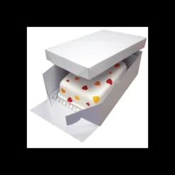 Boîte Pâtissière avec Support à Gâteau Rectangulaire 38 x 27,8 cm PME