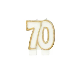 Bougie Anniversaire 70 ans Gatodéco