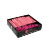 Bougies Roses avec Supports (x70) Gatodéco