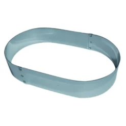 Cadre à Mousse Oblong Inox 28 cm x H 4,5 cm Mallard