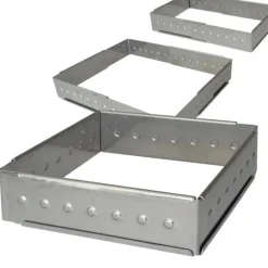Cadre à Opéra Extensible 16 x 28 H 4,5 cm Inox Gobel