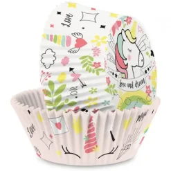 Caissette Cupcakes Licorne (x36) Scrapcooking