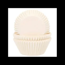 Caissettes à Cupcakes Ivoire (x50) House of Marie