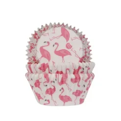 Caissettes Cupcakes Flamants Roses (x50)