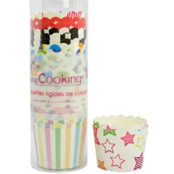 Caissettes rigides de cuisson Motifs Assortis (x25) Scrapcooking