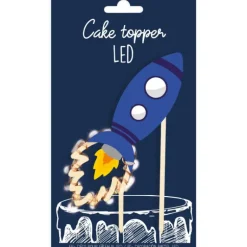 Cake Topper Fusée Led ScrapCooking