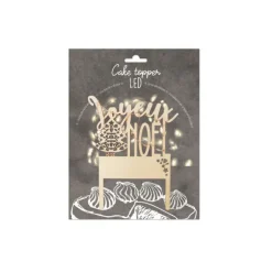 Cake Topper Joyeux Noël Led ScrapCooking