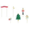 Cake Toppers Noël Casse-Noisette PartyDeco (x6)