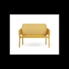Canapé en Résine Moutarde Net Bench Nardi