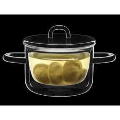 Casserole en Verre Double Paroi 25 cl (x2) Luigi Bormioli THERMIC GLASS