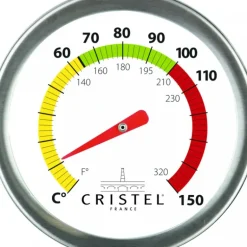 Casserole et Cuit Vapeur Inox Ø 24 cm Anses Mutine Framboise Biome Cristel