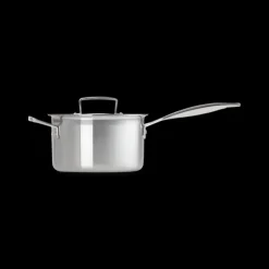 Casserole Inox avec Couvercle 18 cm Le Creuset