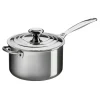 Casserole inox avec couvercle 18 cm Signature Le Creuset