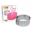 Cercle à Pâtisserie Extensible Inox Scrapcooking