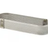 Cercle à Tarte Oblong Inox Perforé 24x8 cm H.2 cm